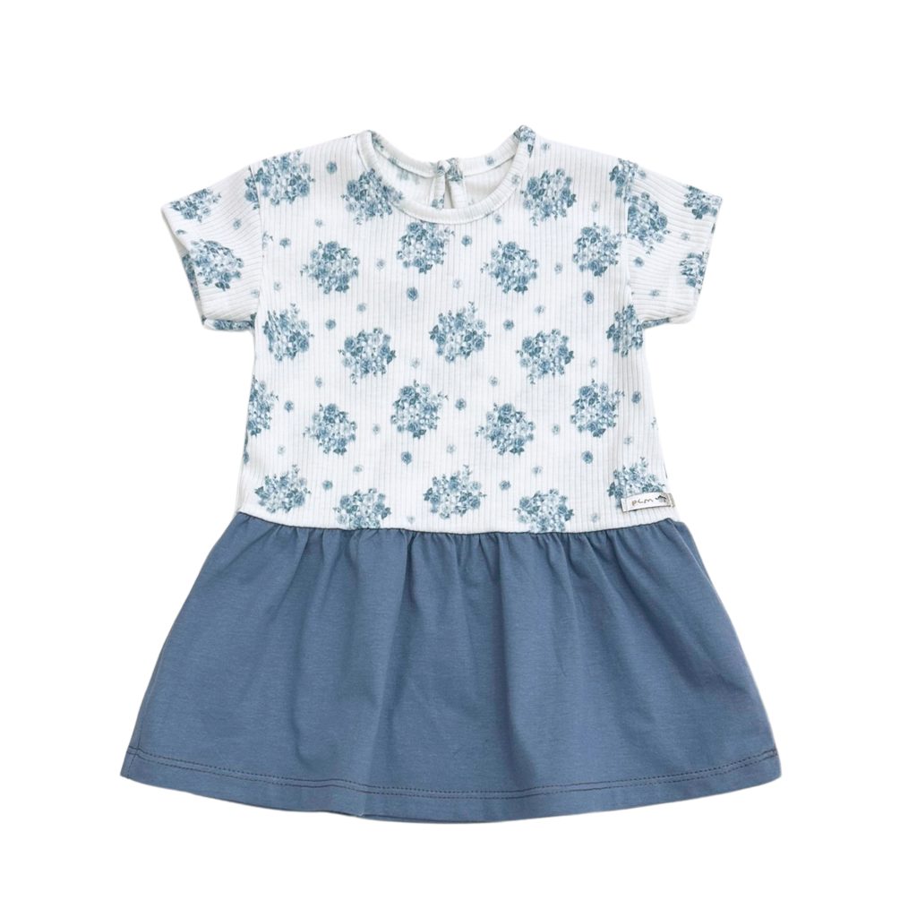 2317 - Vestido combinado con bombacha