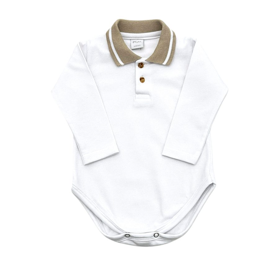 1112 - Body chomba piqué con elastano