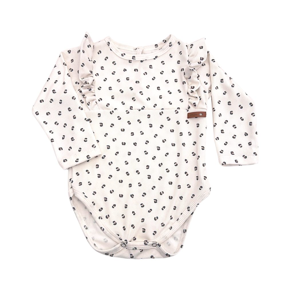 1240 - Body con volados morley estampado