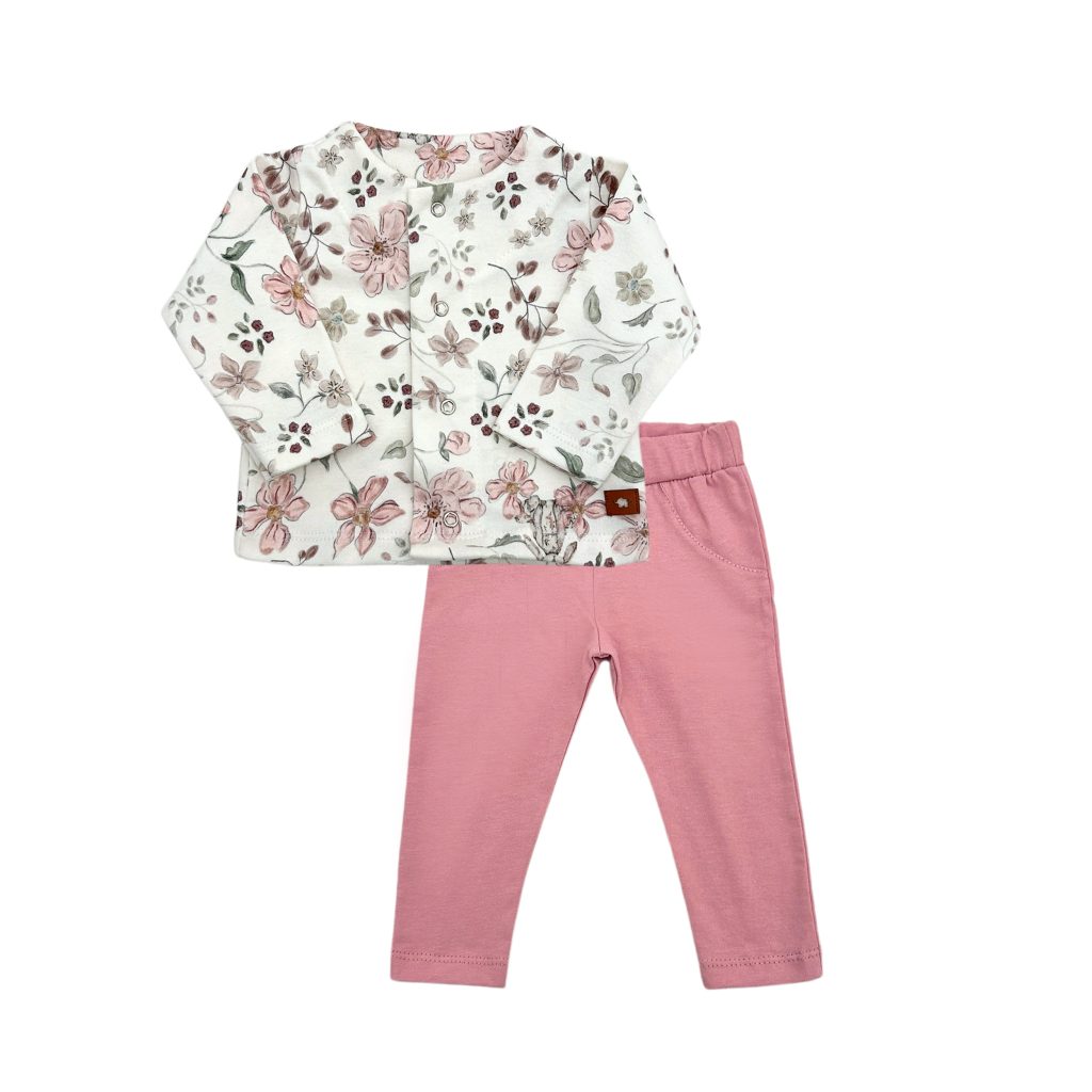 1626 - Set saquito estampado y pantalón