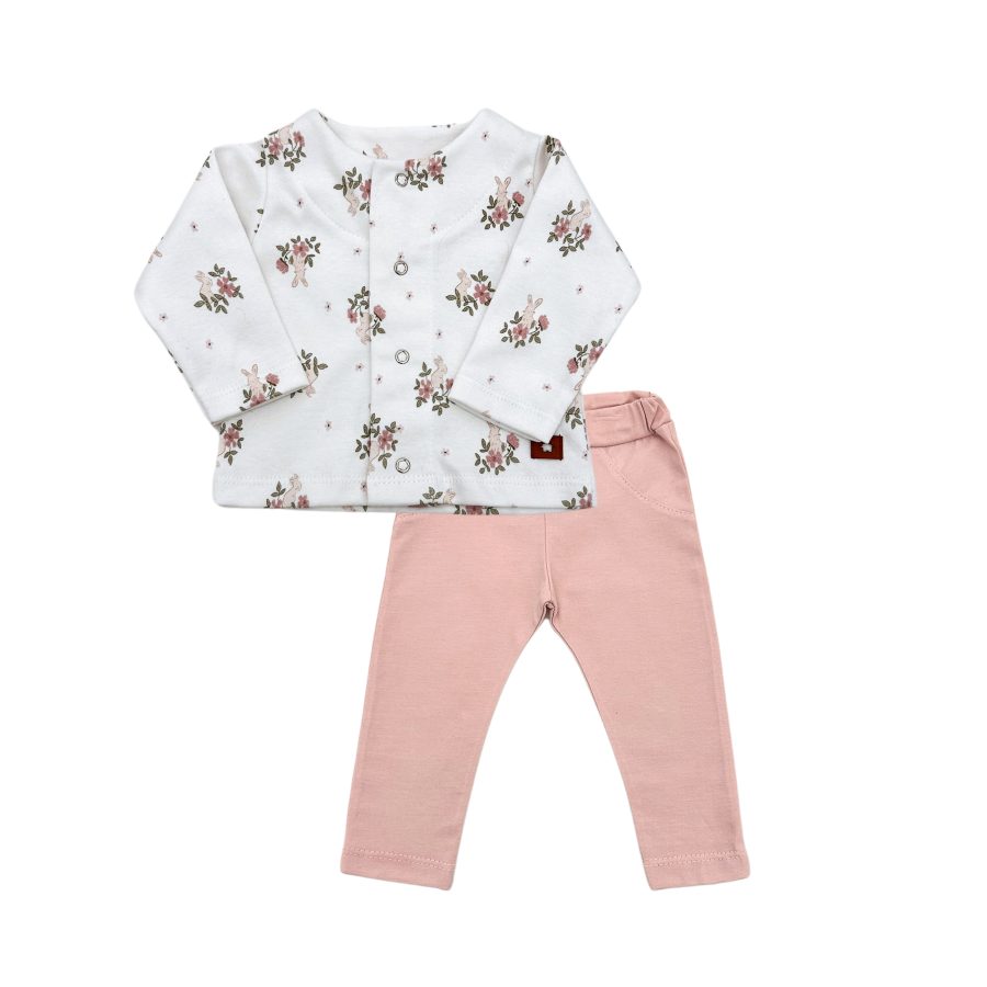 1626 - Set saquito estampado y pantalón