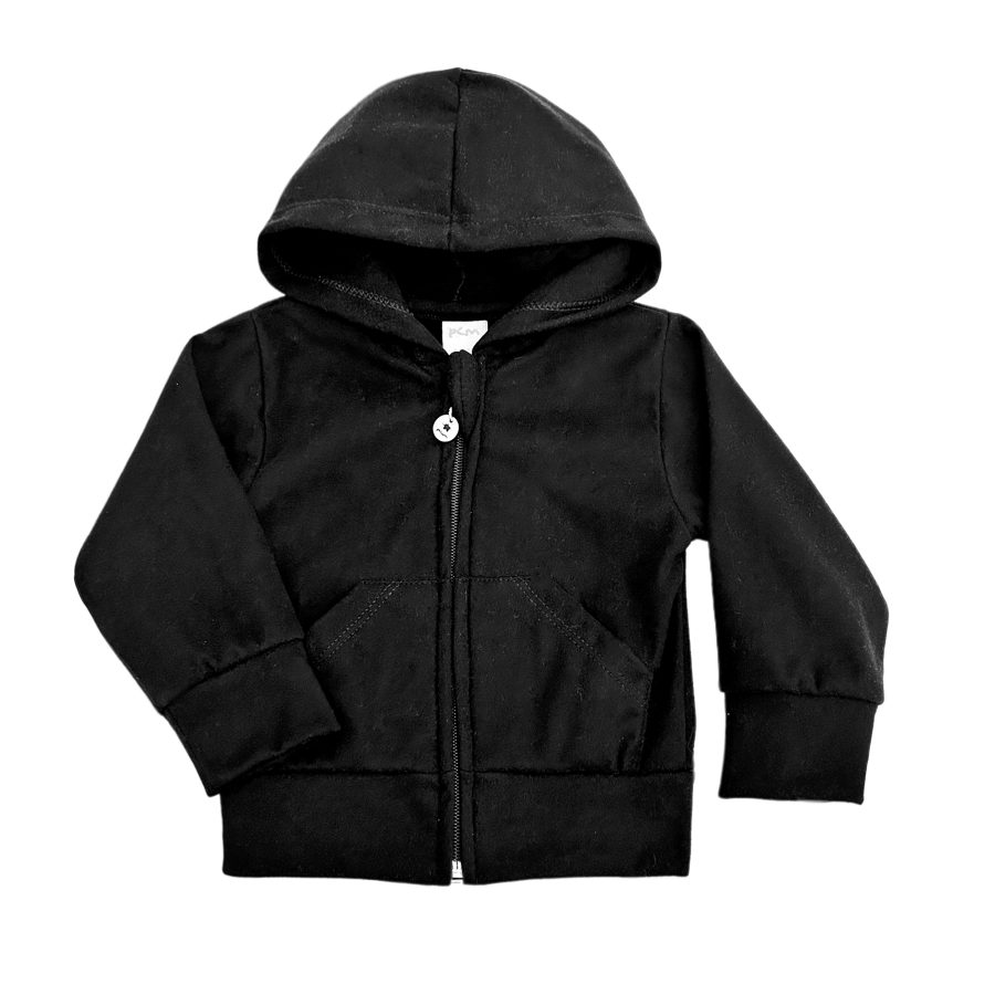 1697 G - Campera con capucha y bolsillo