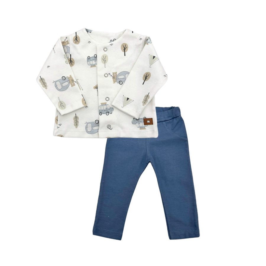 2709 - Set saquito estampado y pantalón