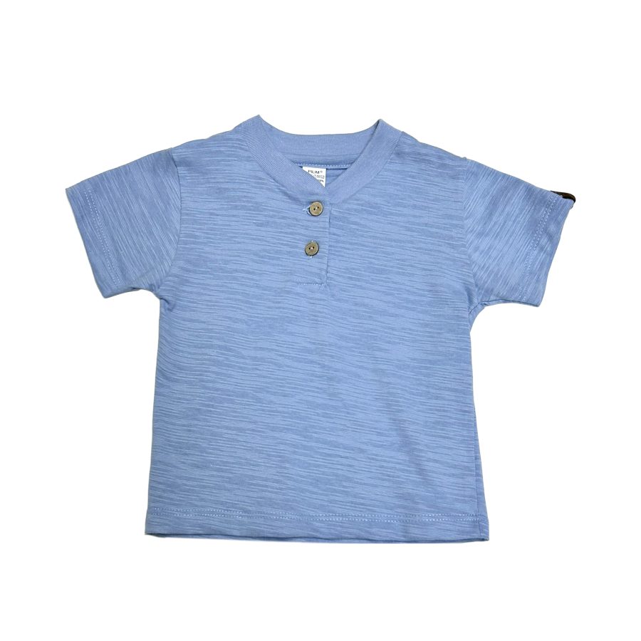 1223 - Remera con cuello mao