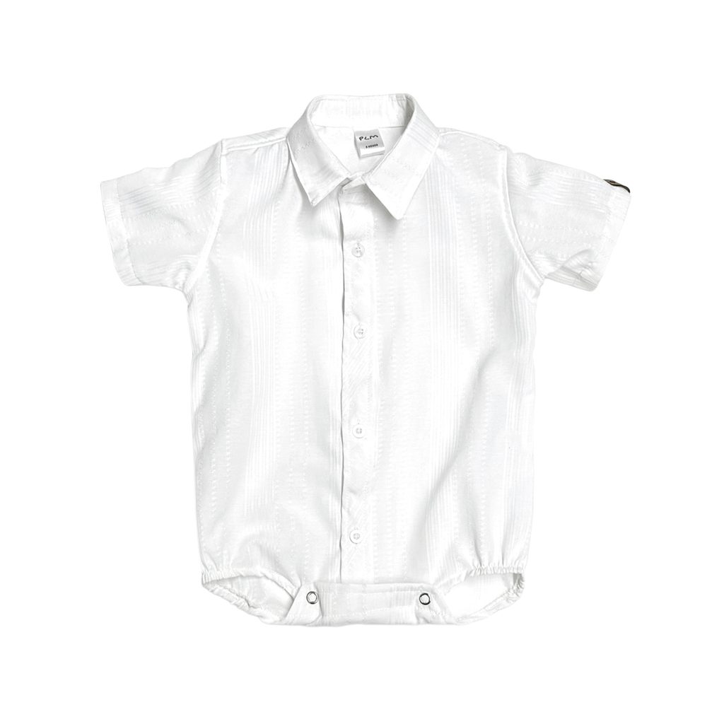 1225 - Body camisa con cuello en rattier