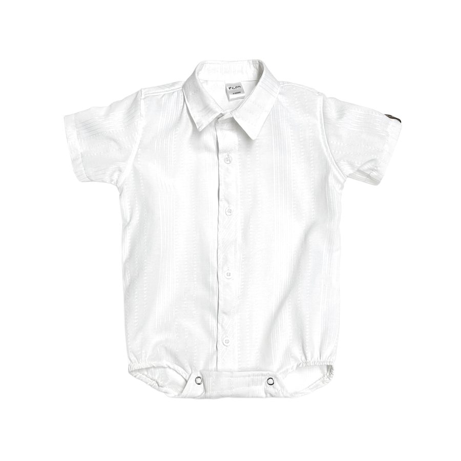 1225 - Body camisa con cuello en rattier