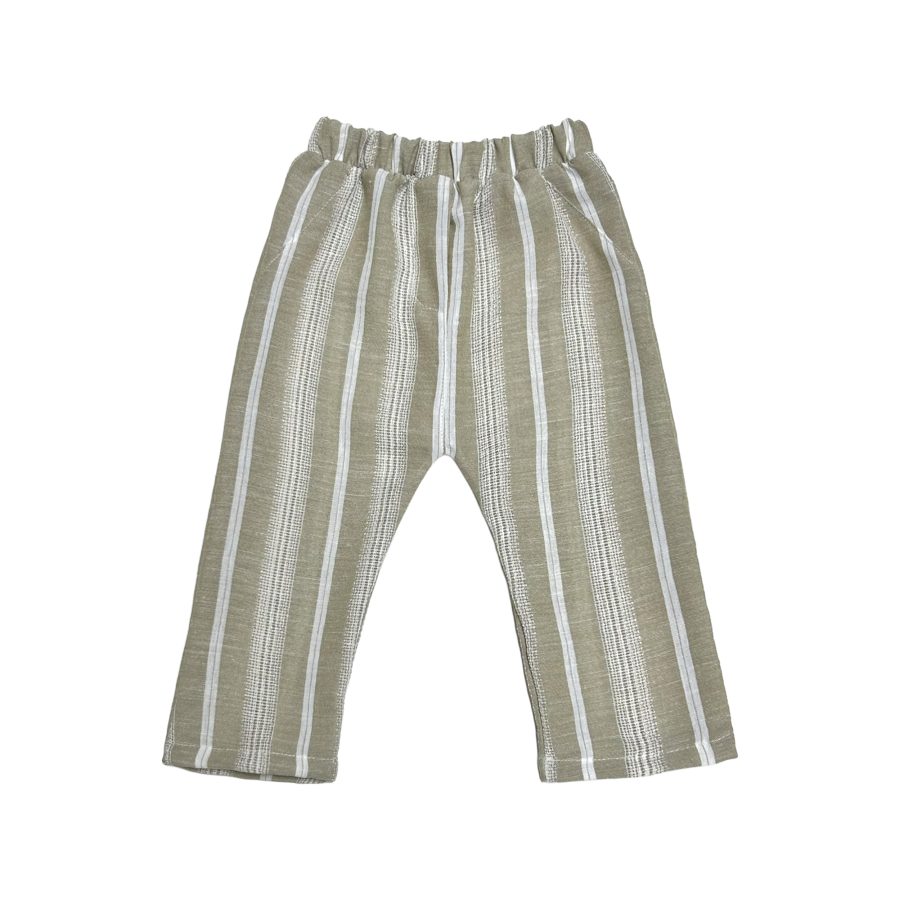 1295 - Pantalón tejido rayado