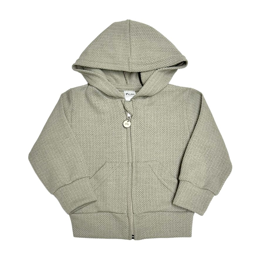1738 B – Campera con bolsillo y capucha