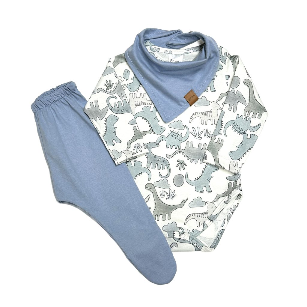 2701 - Body estampado, medio osito y bandana